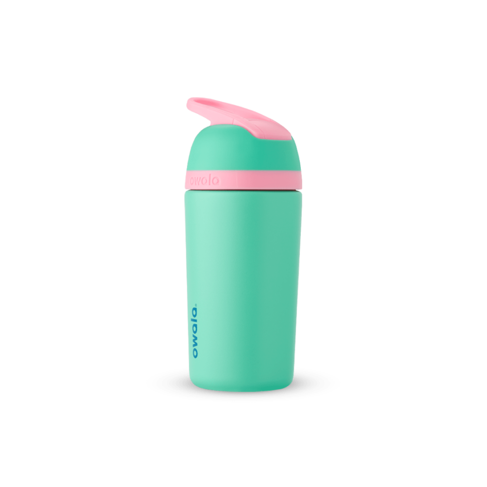 Kids' Stainless Steel Flip™ Teal + Pink